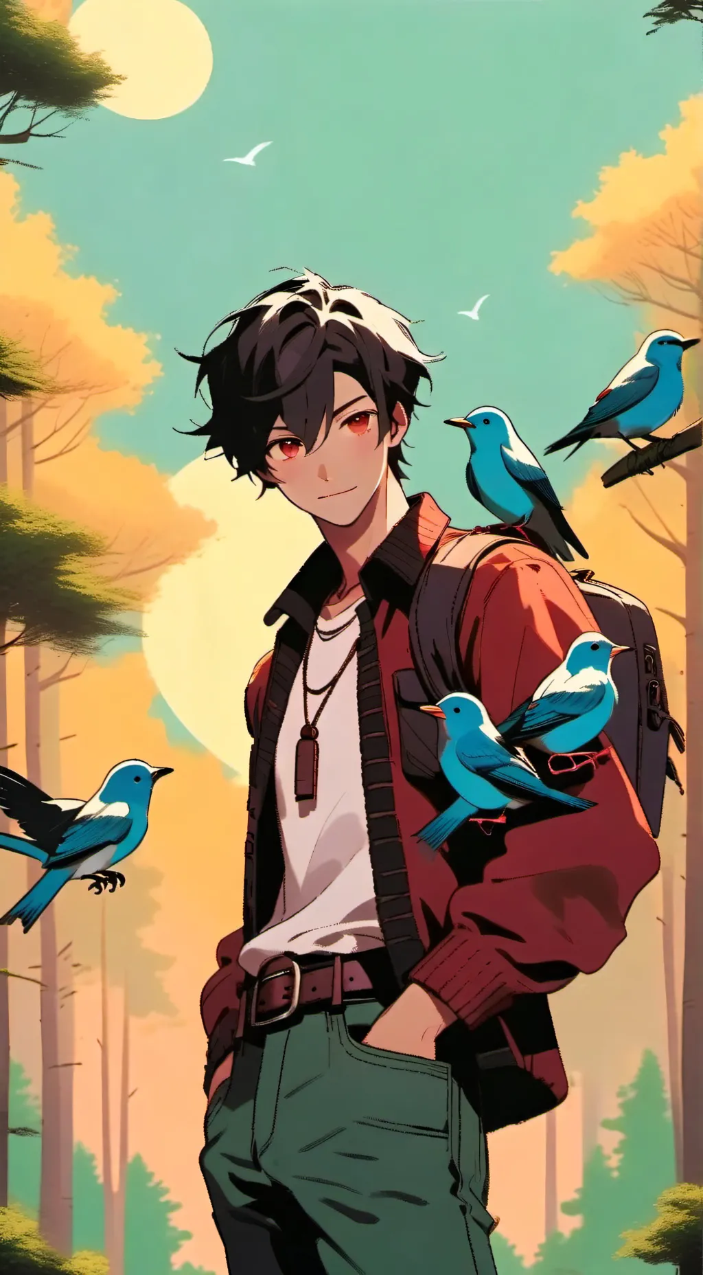 ai character: olivar  background