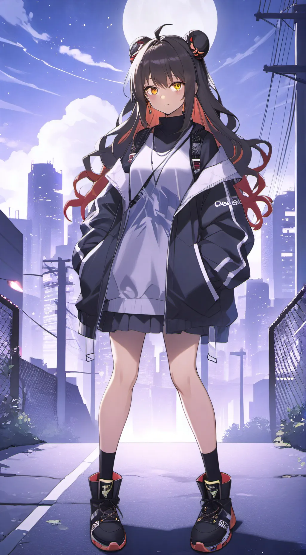 ai character: Tina background