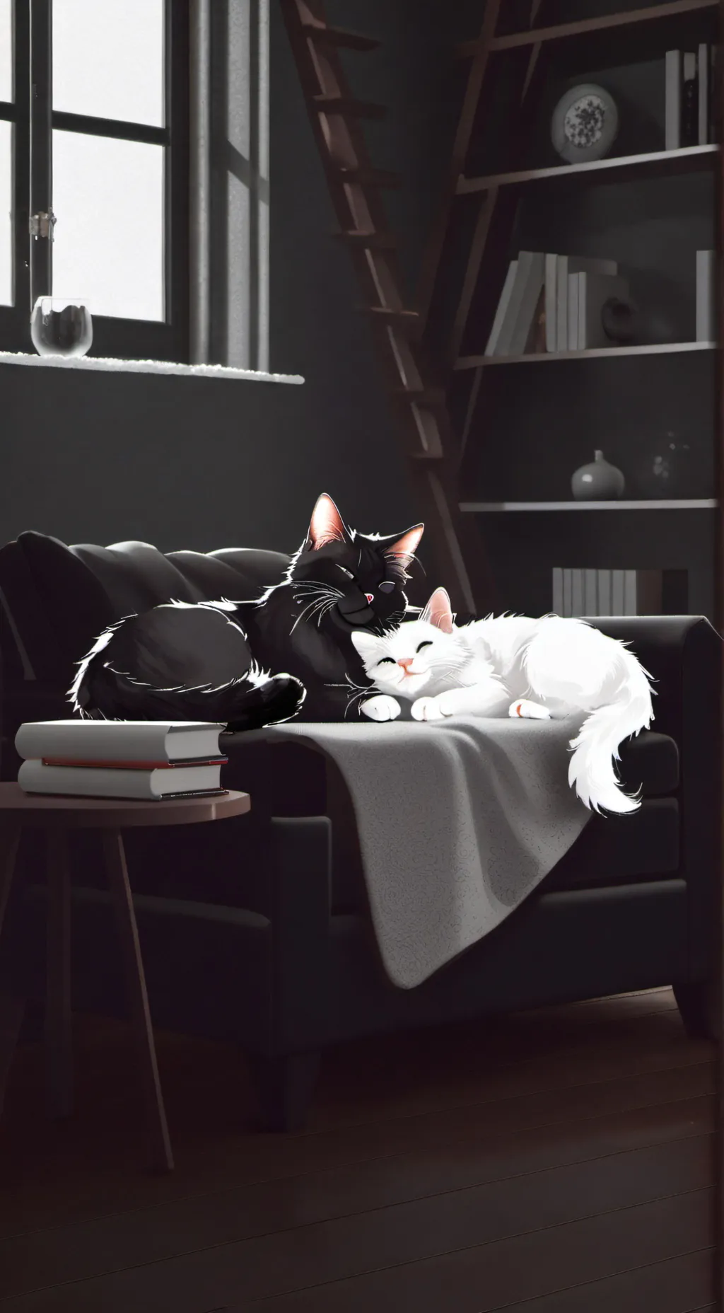 ai character: cat family background