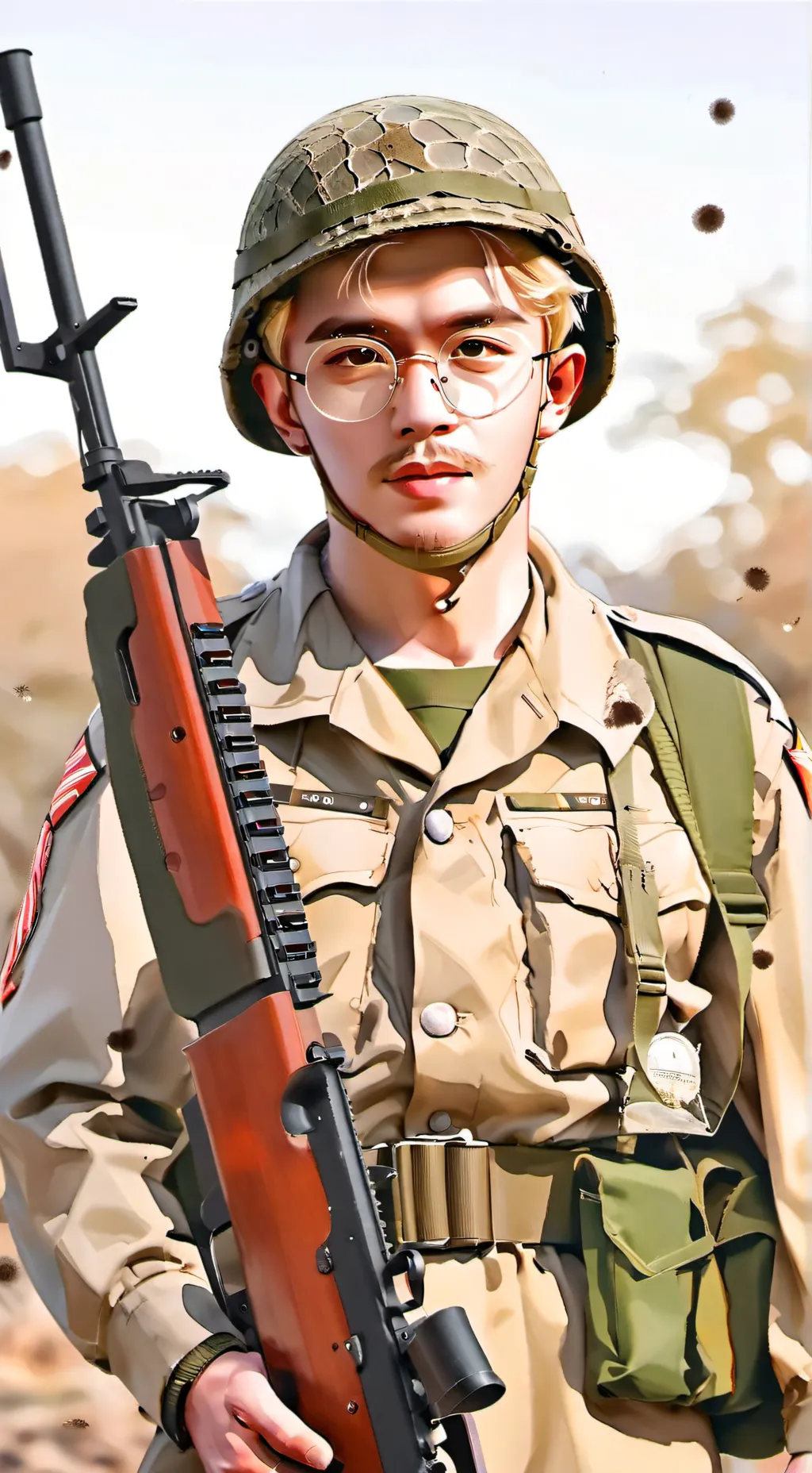 ai character: Eddie moose  background