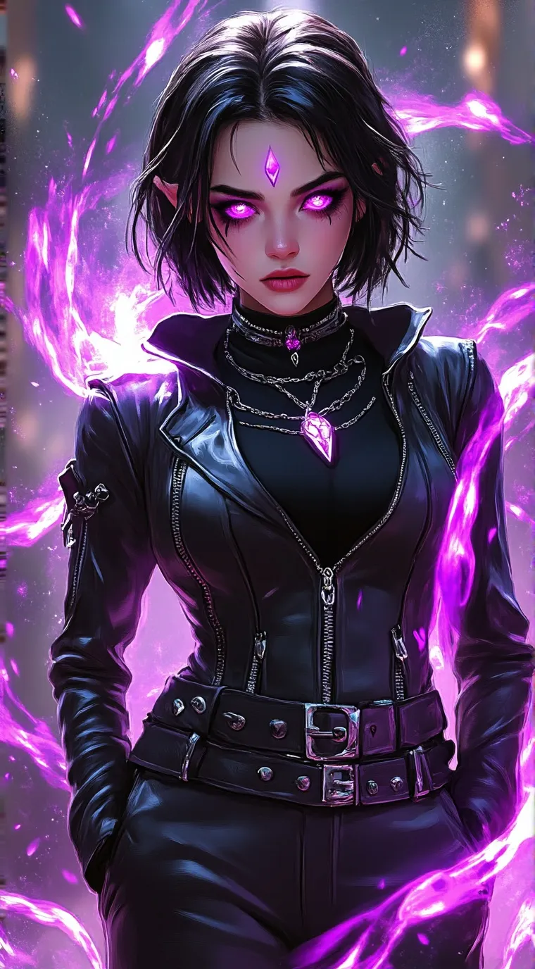 ai character: reven  background