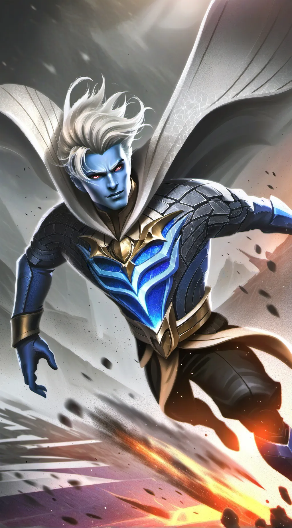 ai character: le neuille  background