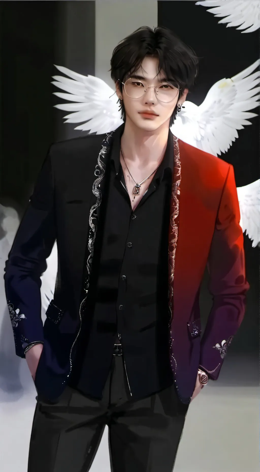 ai character: чан  background