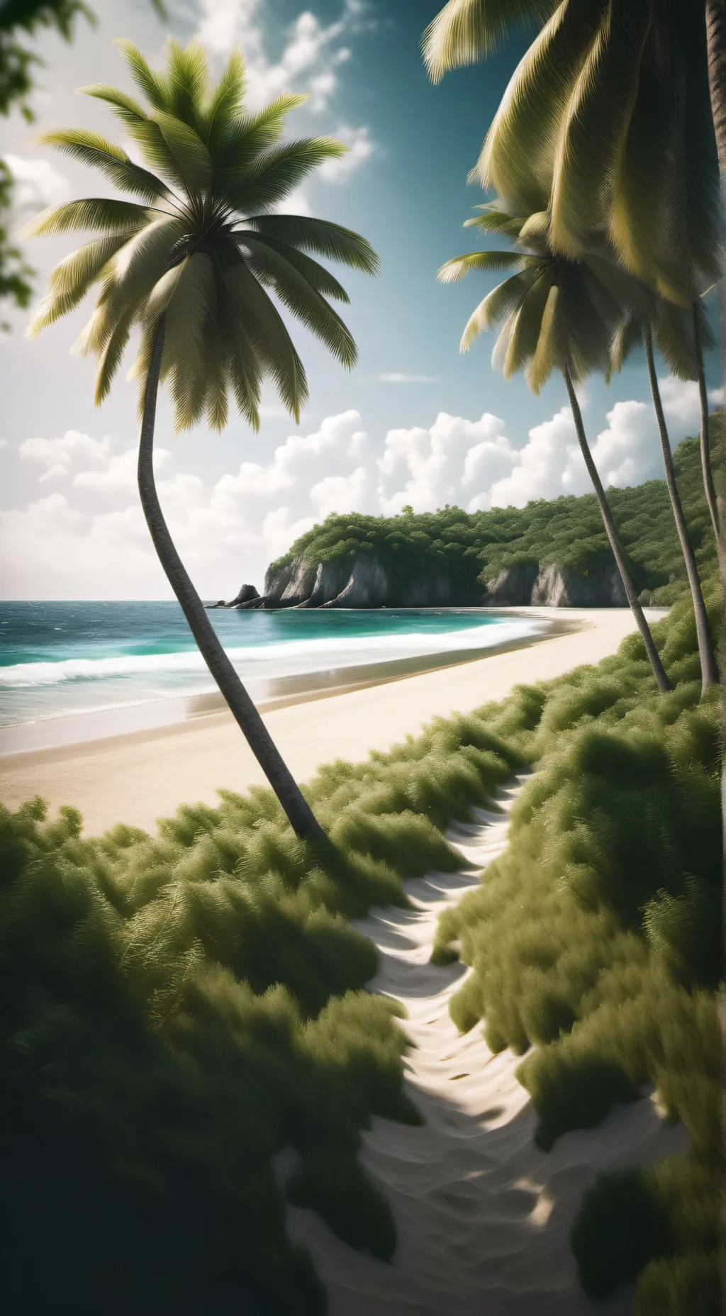 ai character: Mha beach gone bad background