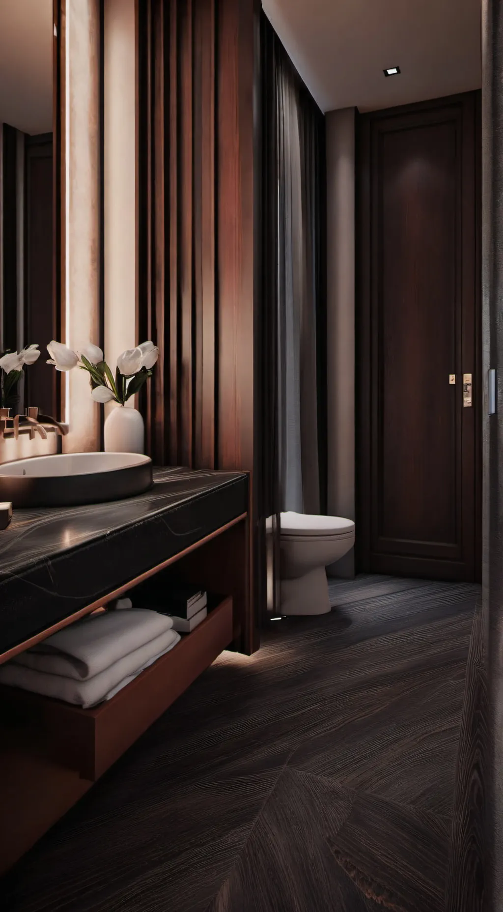 ai character: HH christmas  background