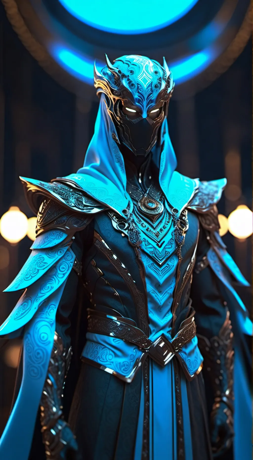 ai character: flamore 2e face background