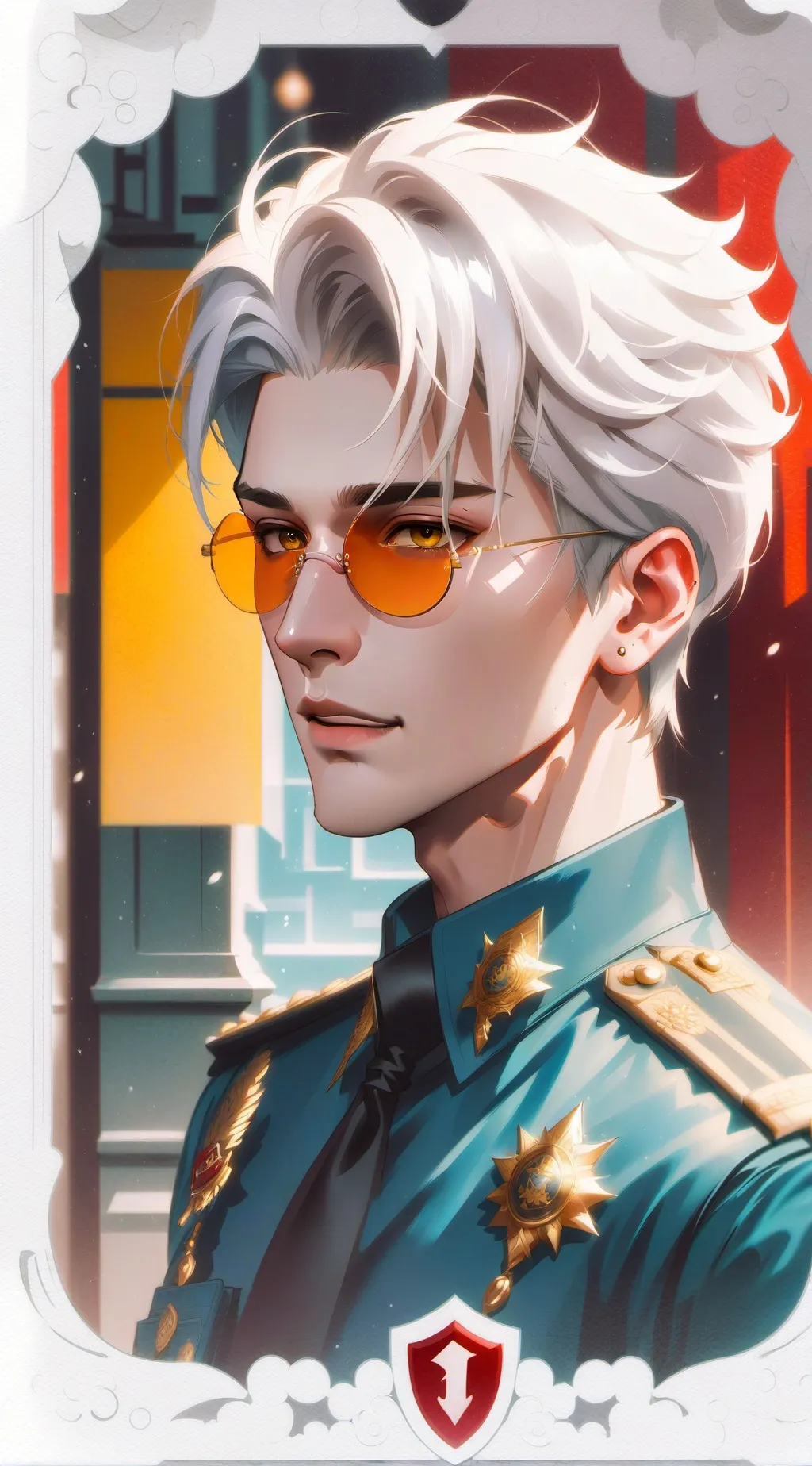 ai character: 《Police man》 background