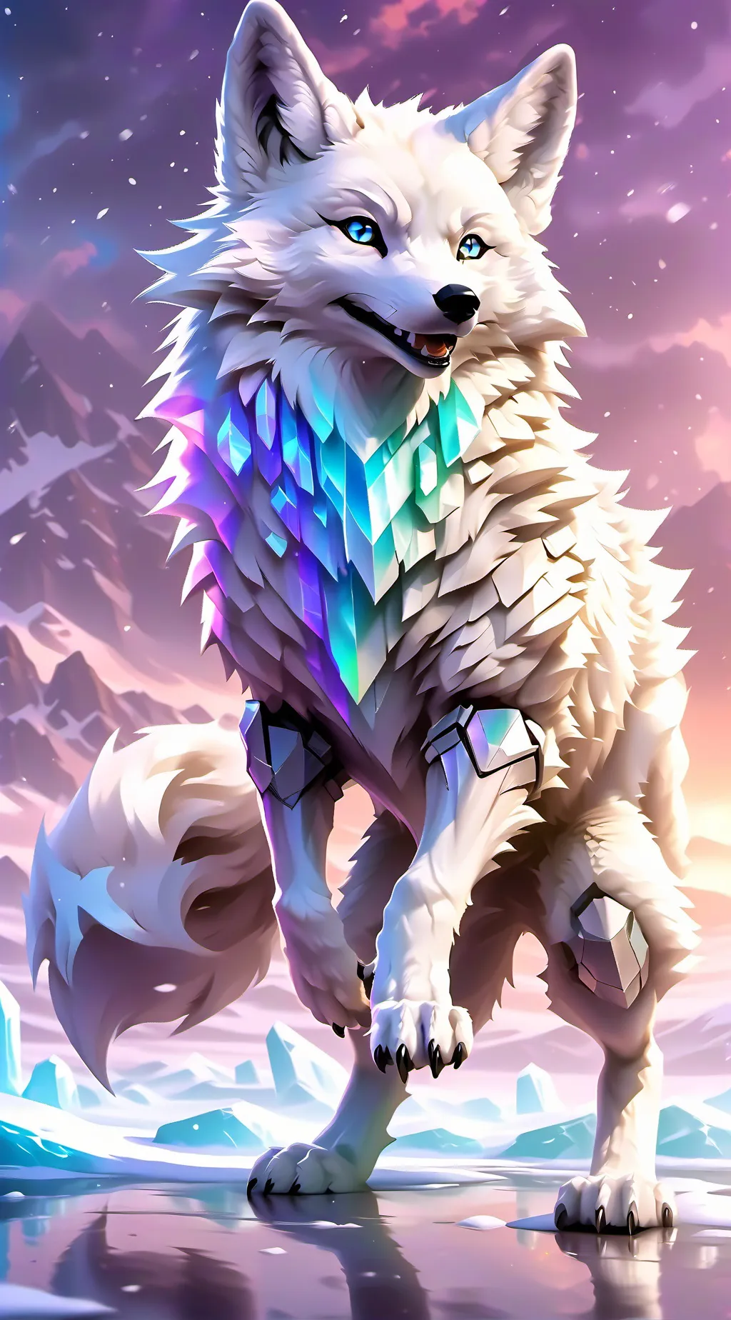 ai character: kichi background