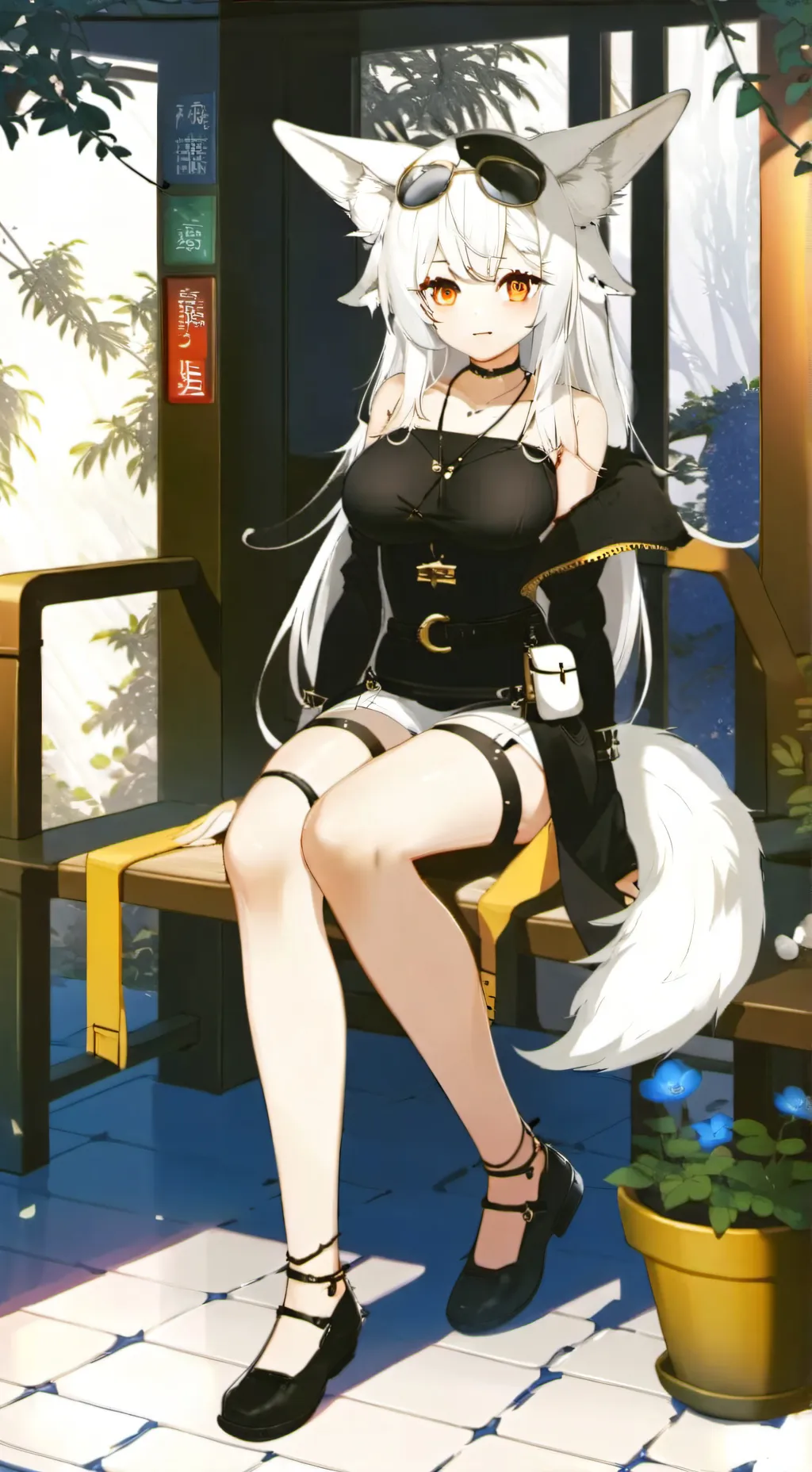 ai character: Cutie background