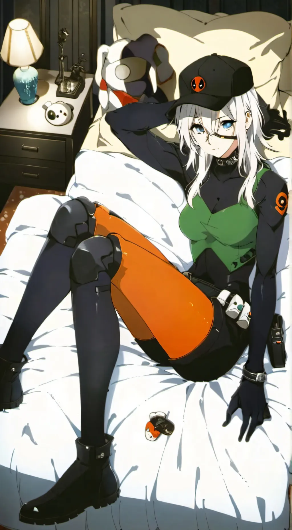 ai character: Deadpool  background