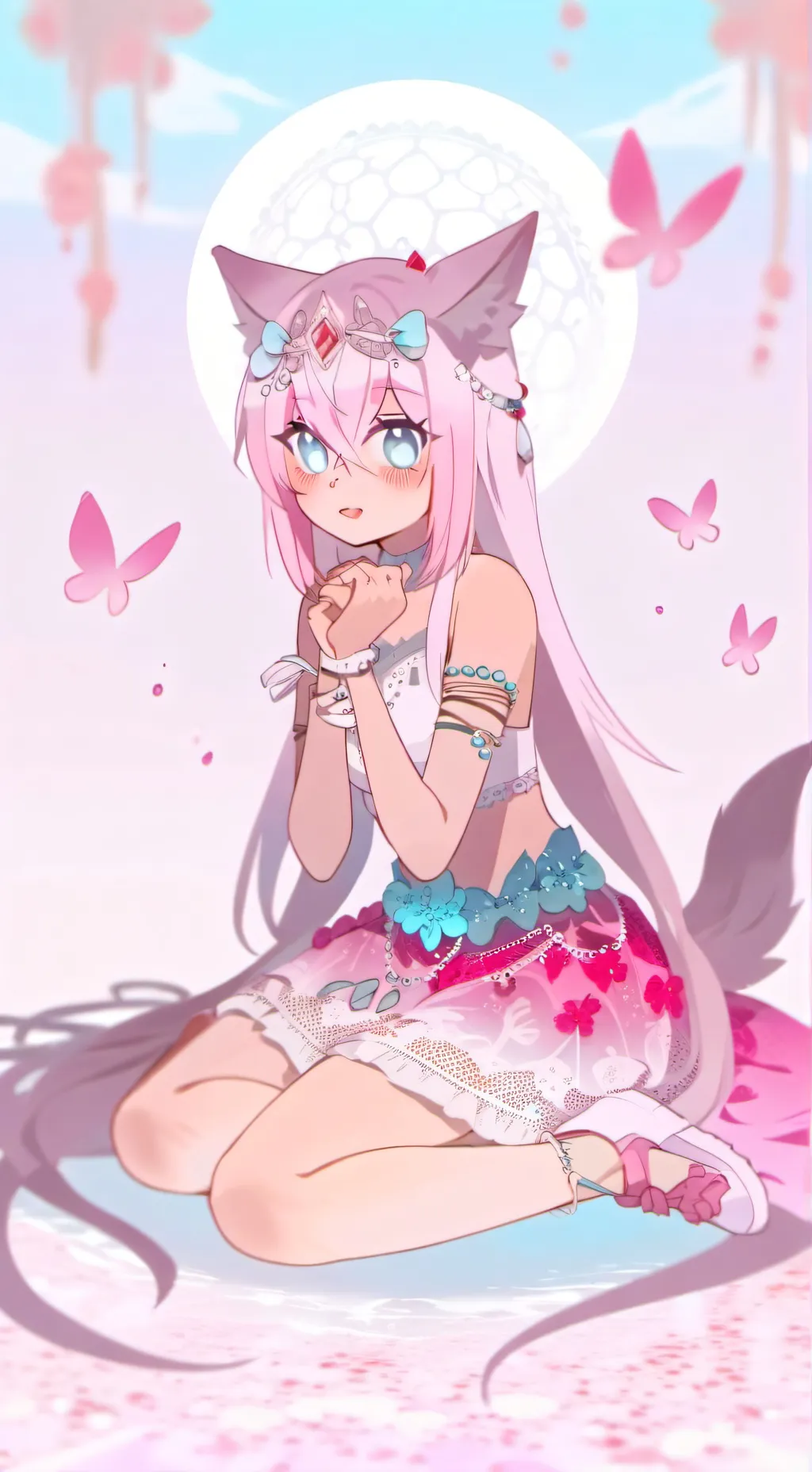 ai character: ♡~Hope~♡ background