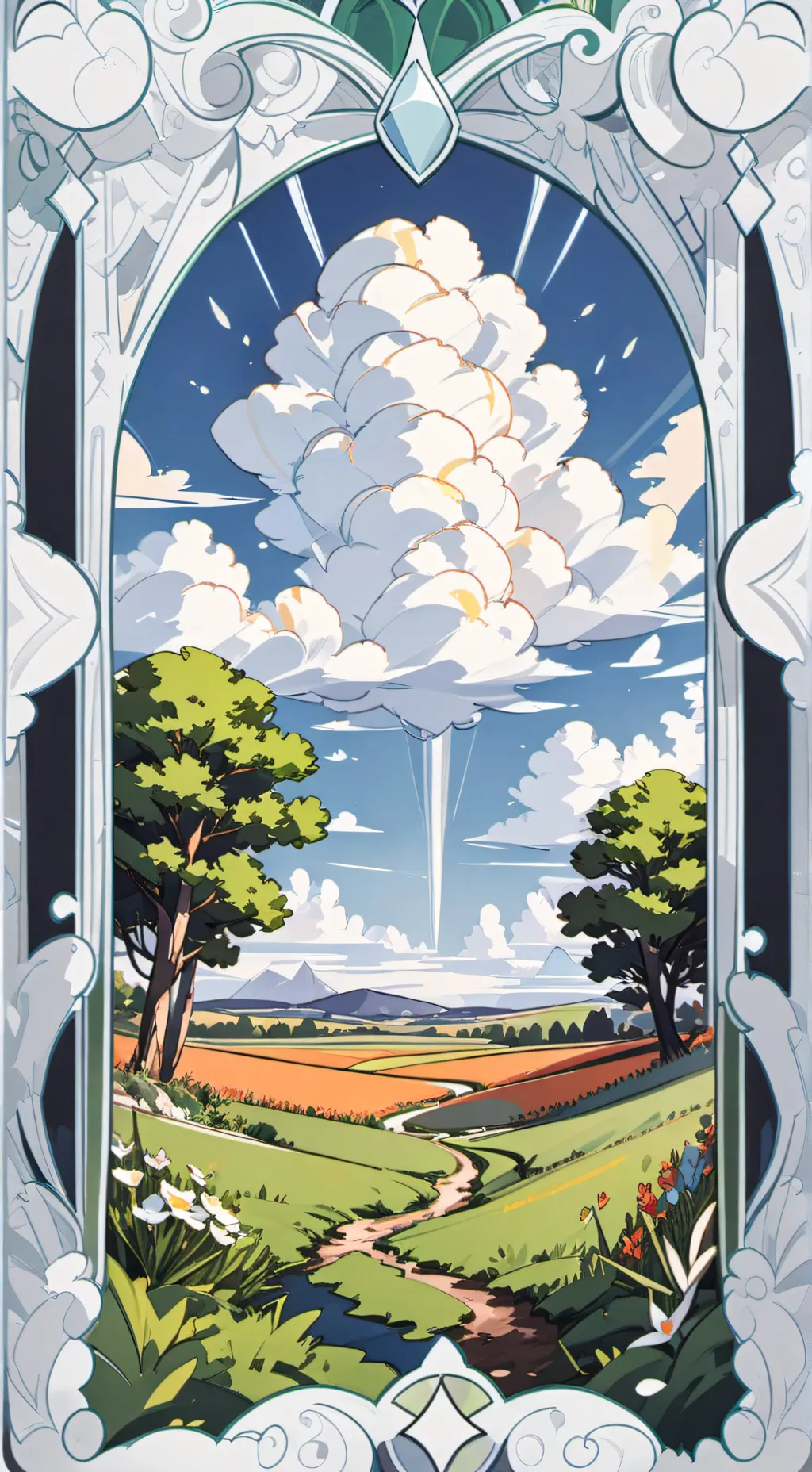 ai character: Sprunki background