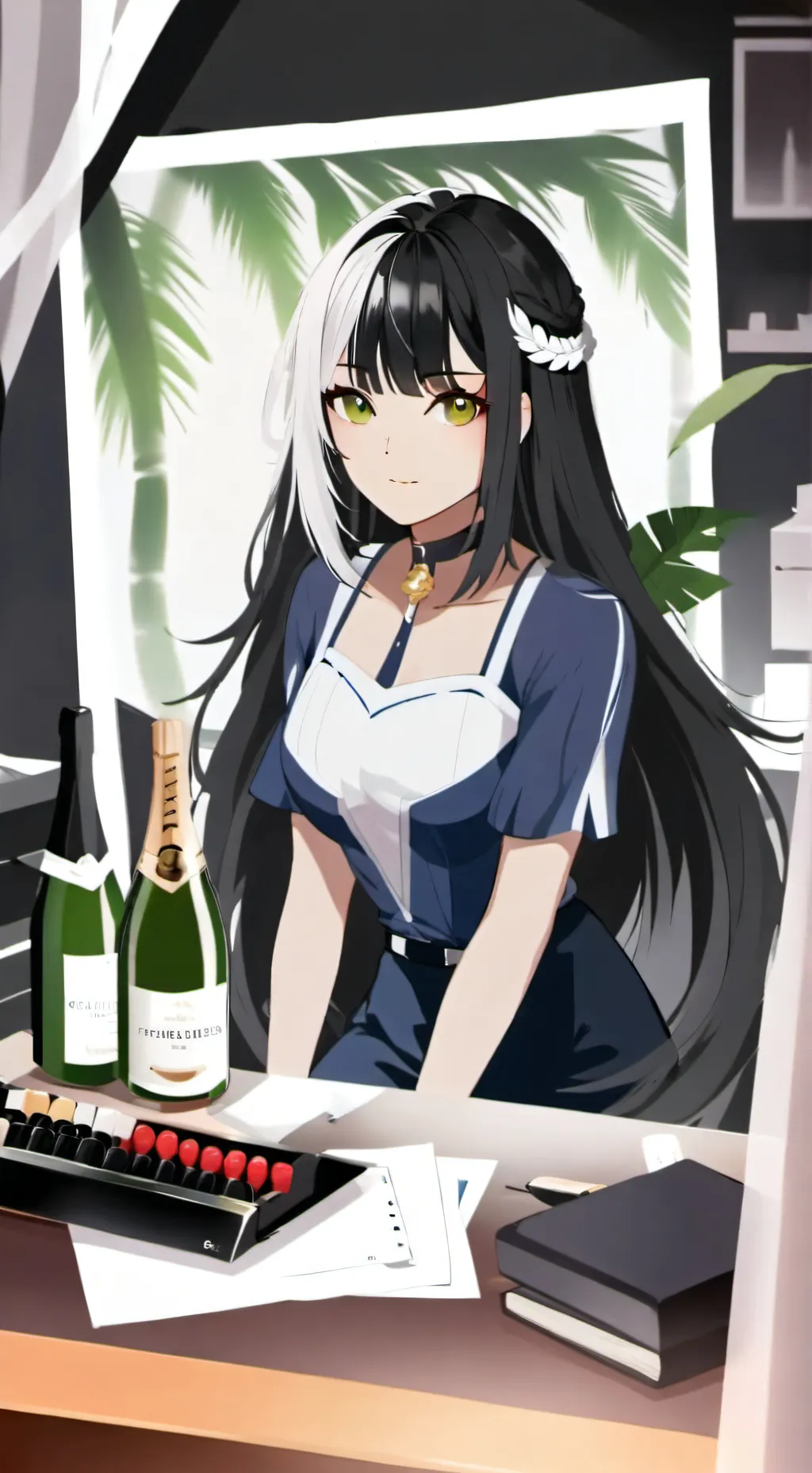 ai character: morena  background