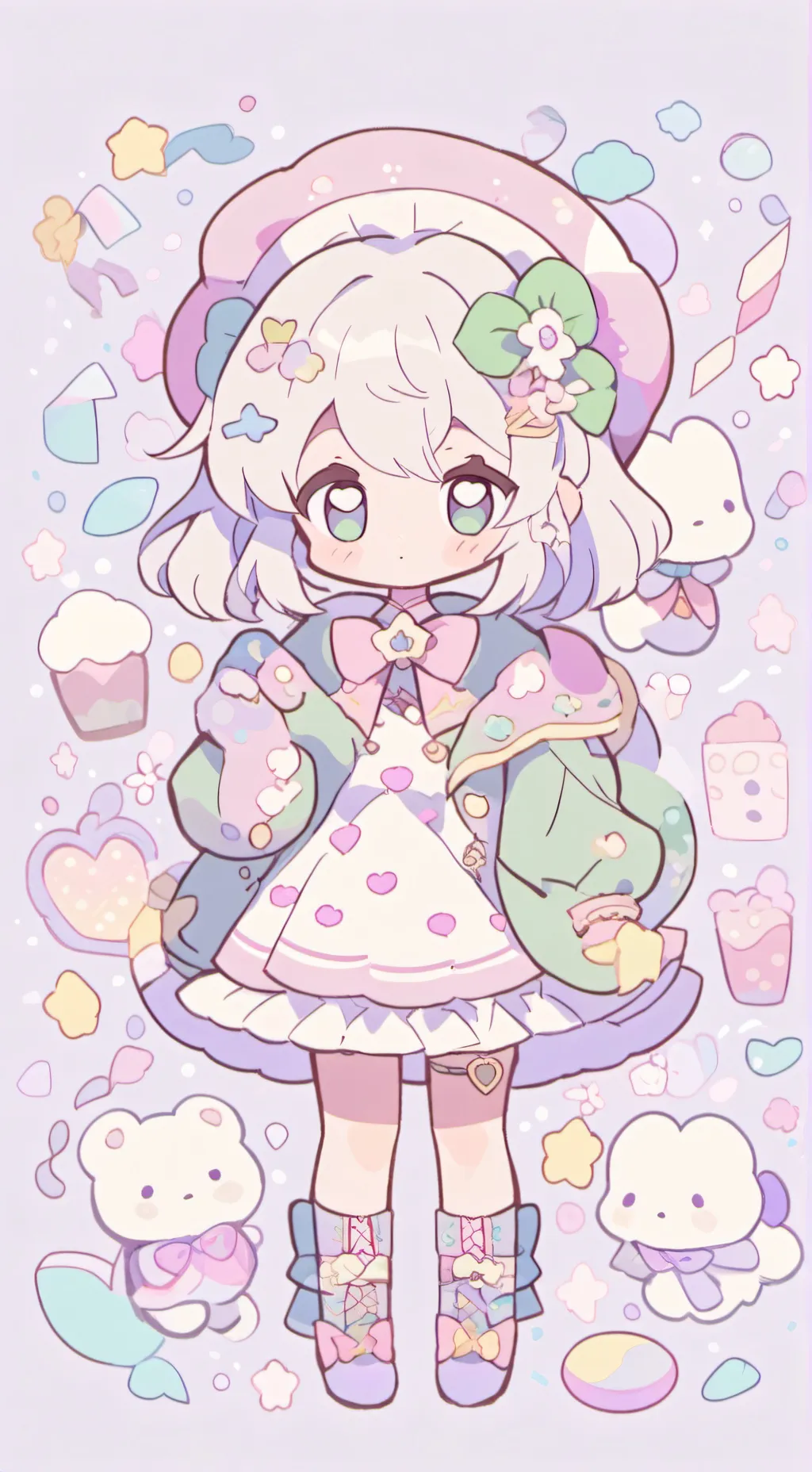 ai character: Ella grace background