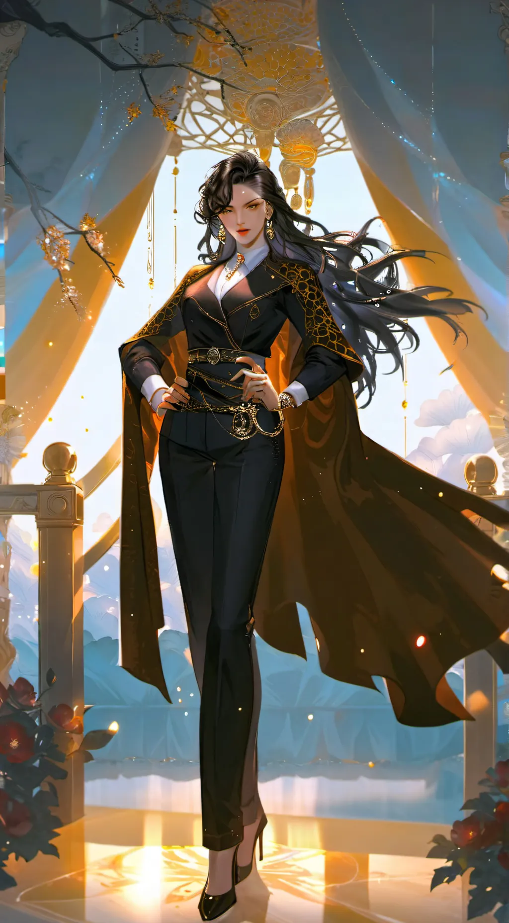 ai character: J⃗E⃗S⃗S⃗I⃗C⃗A⃗ background