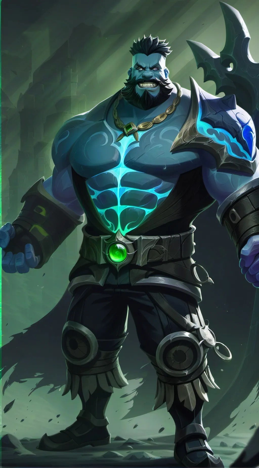 ai character: Gyomei  background