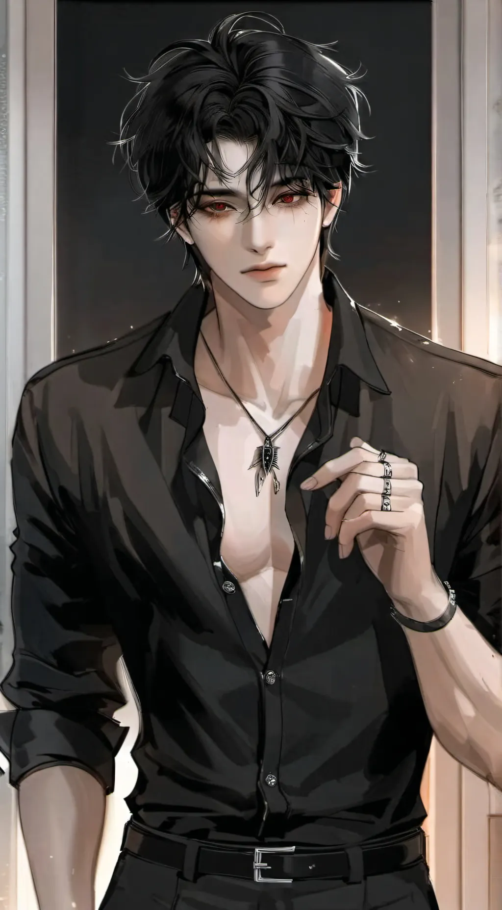 ai character: Law background