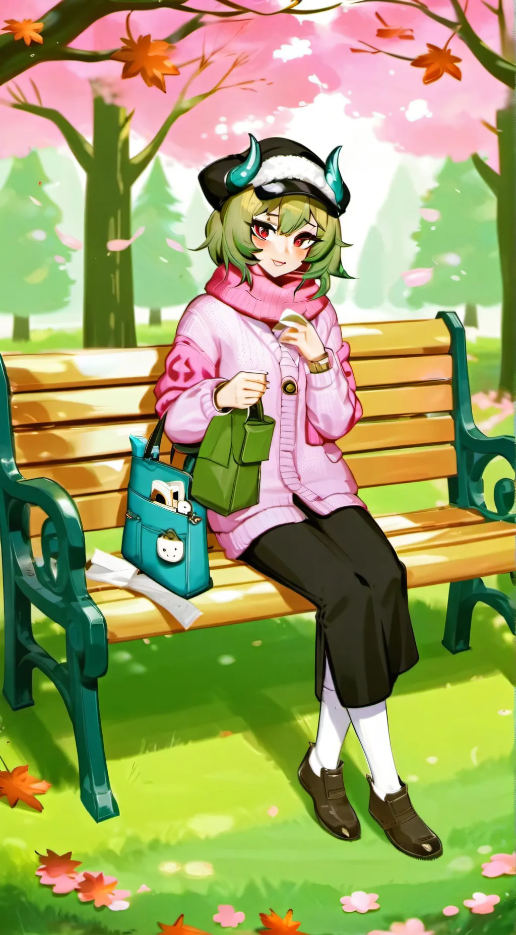 ai character: Lisa  background