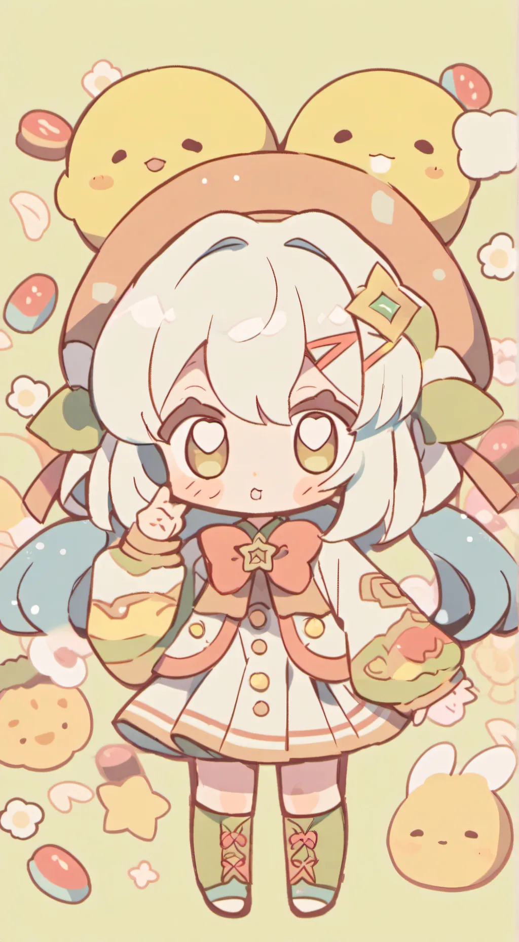 ai character: kny background