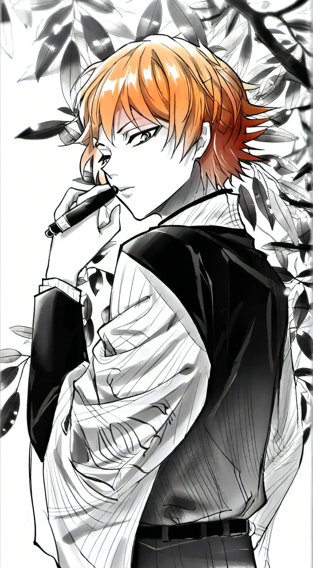 ai character: Zenitsu Agatsuma background