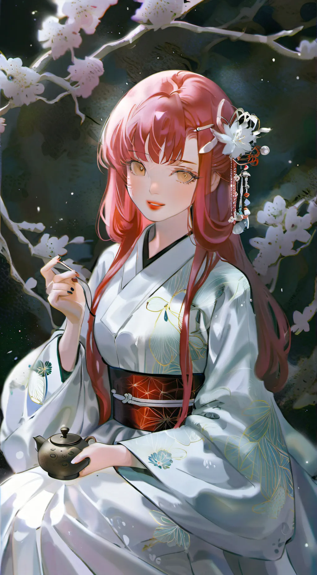 ai character: Himari background