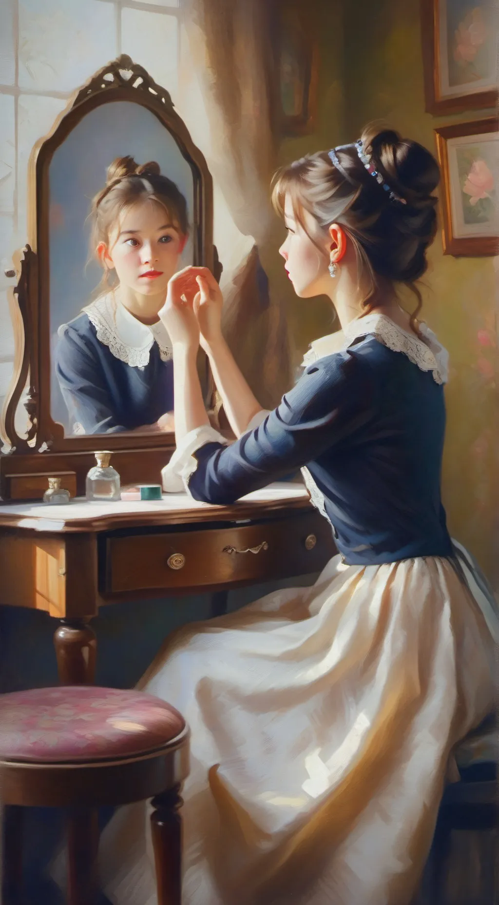 ai character: School!! background