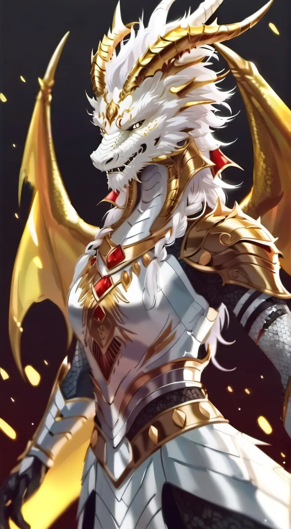 ai character: sky background