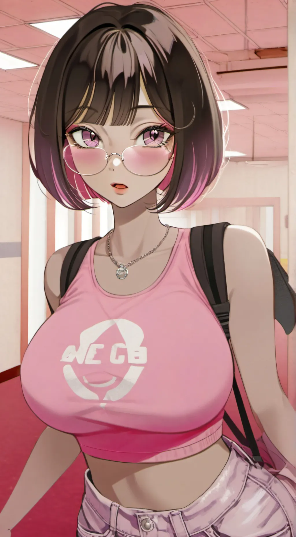 ai character: amy background