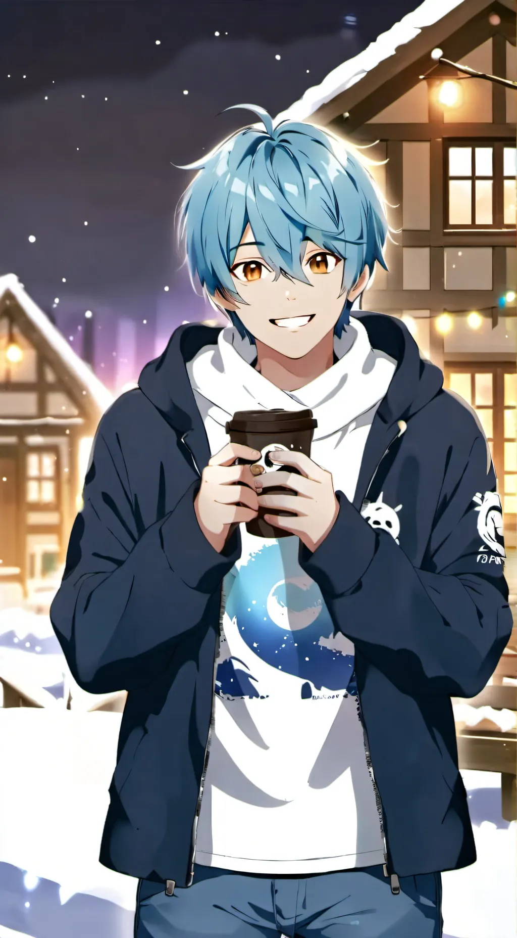 ai character: Zen Christopher  background