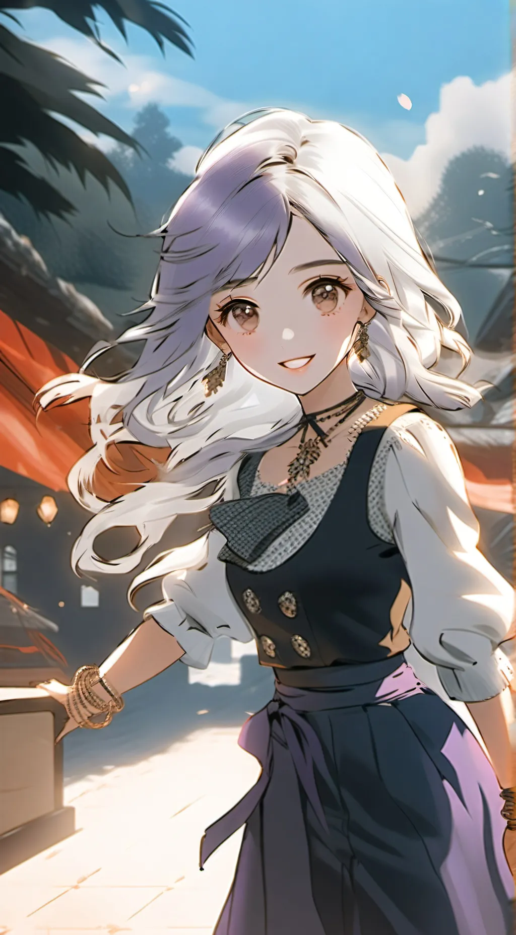 ai character: Daisy  background