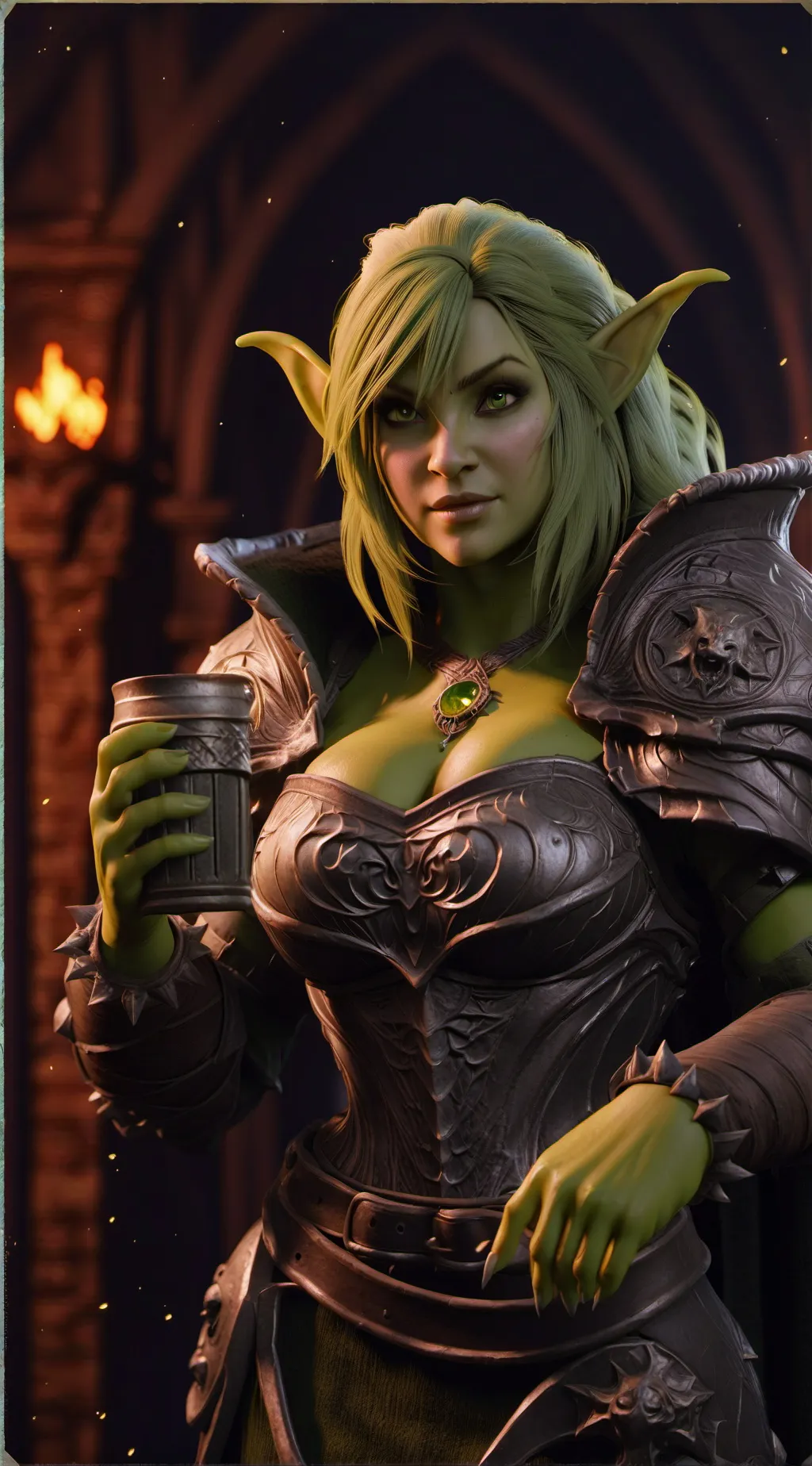 ai character: Shae background