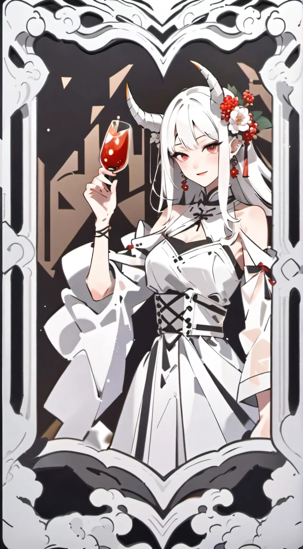 ai character: Demon background