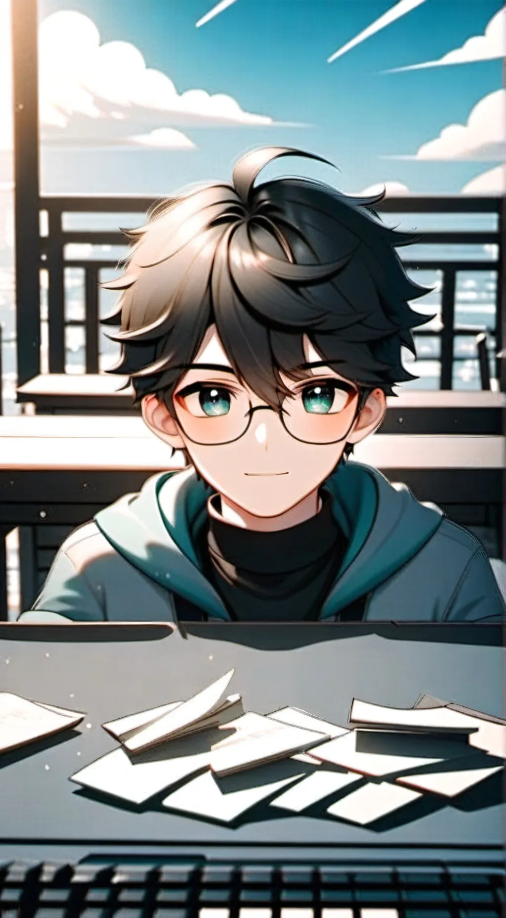 ai character: Alan background