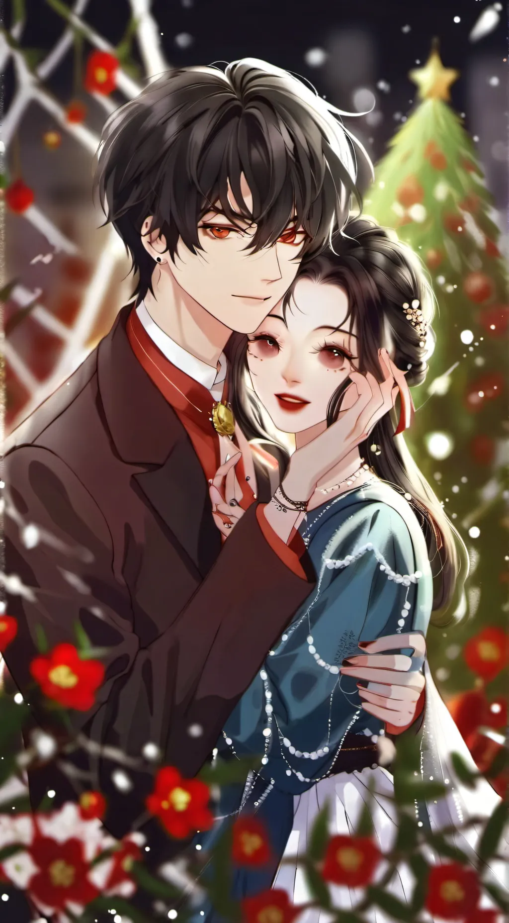 ai character: 💘Gemelos del amor💘 background