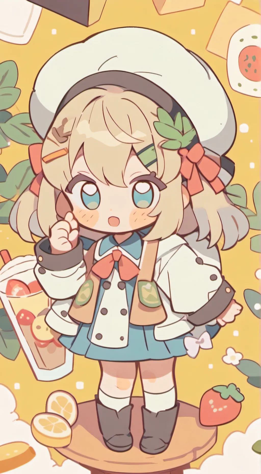 ai character: Mini background