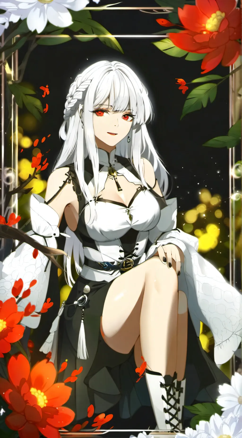 ai character: lily background