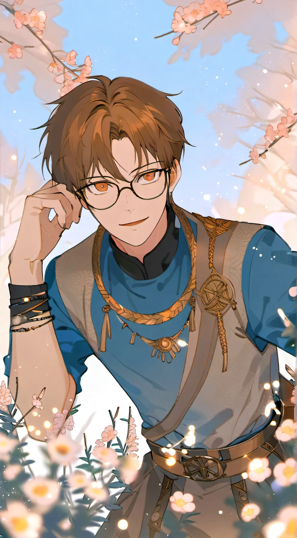 ai character: Narusse-Kun🥀 background