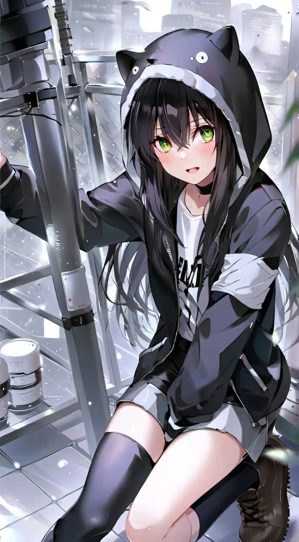 ai character: Haley  background