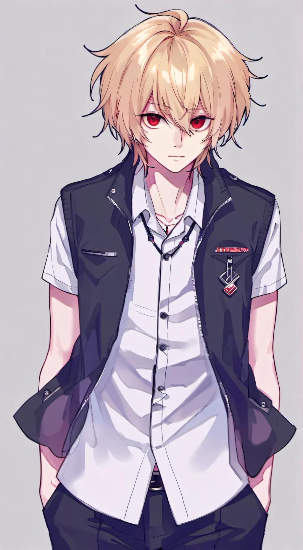 ai character: kurapika  background