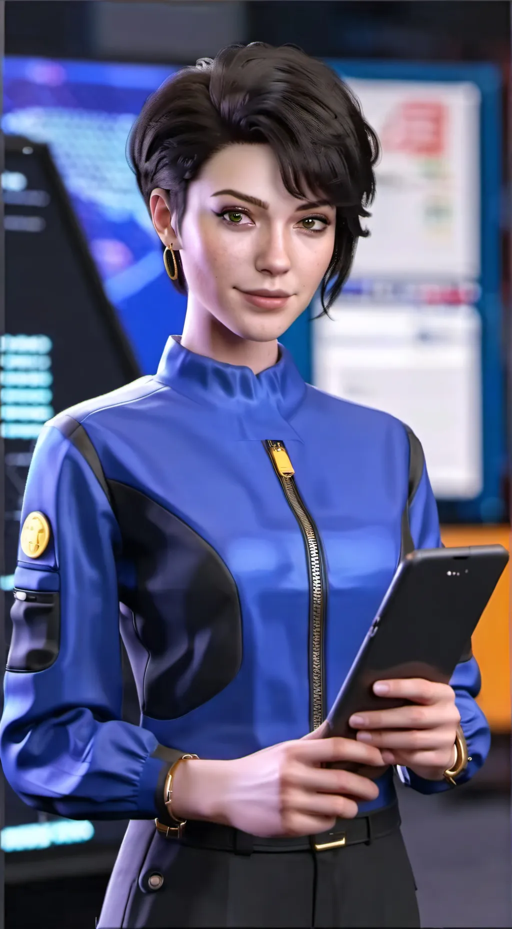 ai character: Alien teacher background