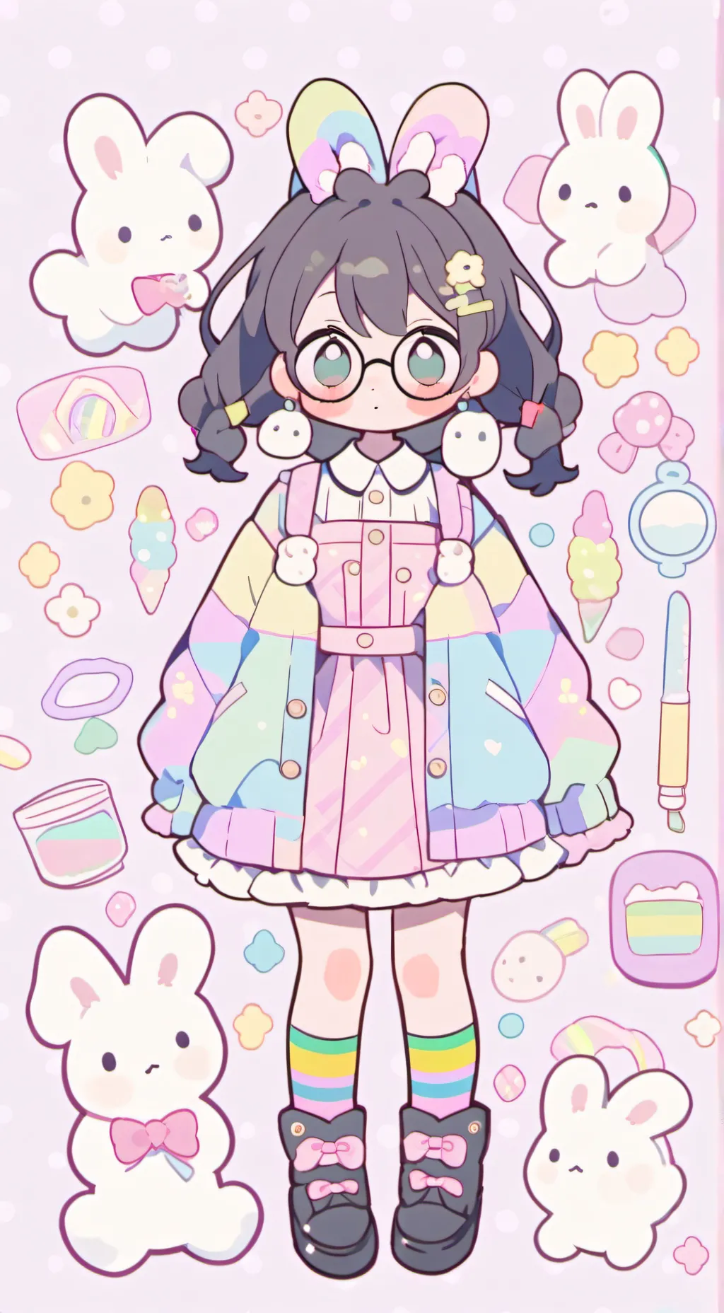 ai character: Yumi background