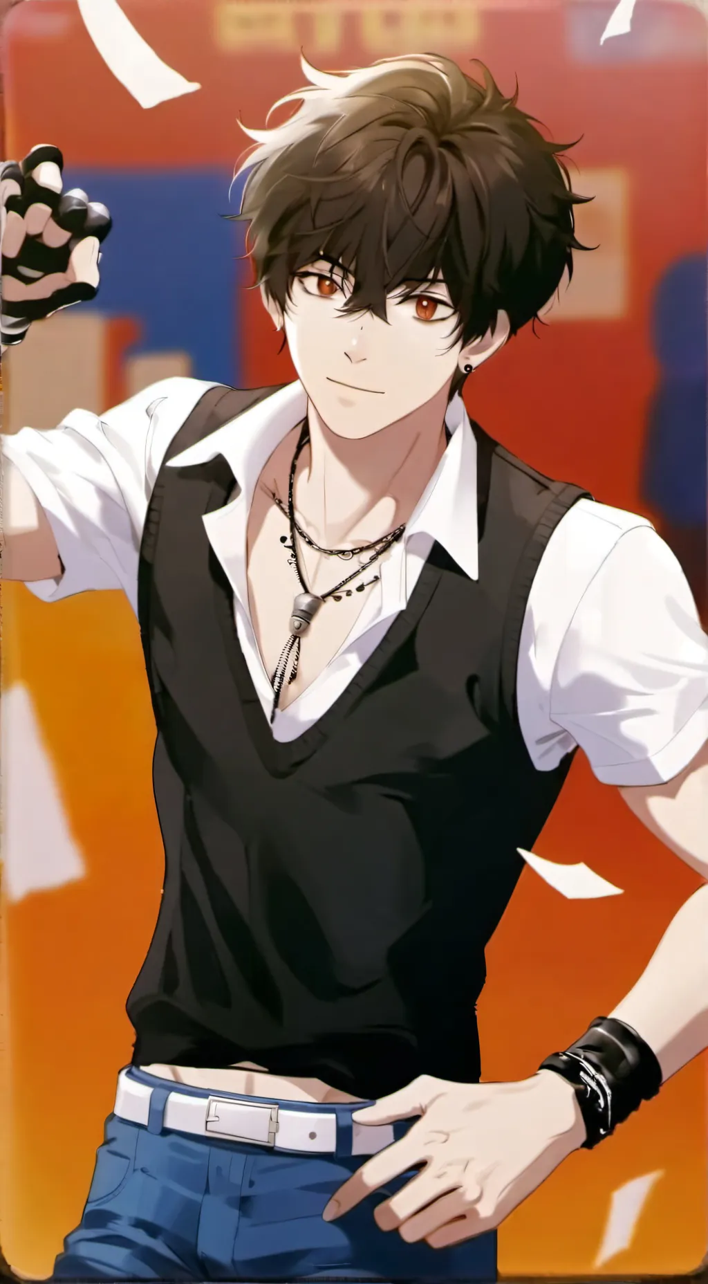 ai character: Brennan Doucette background