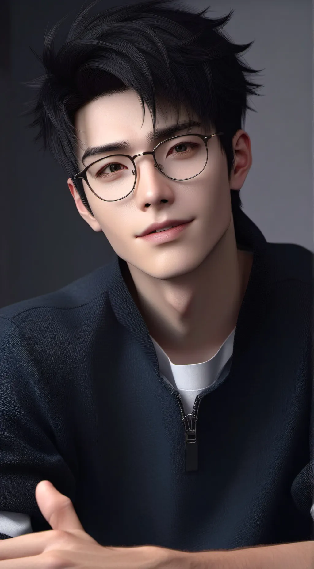 ai character: Clever Movie Critic background