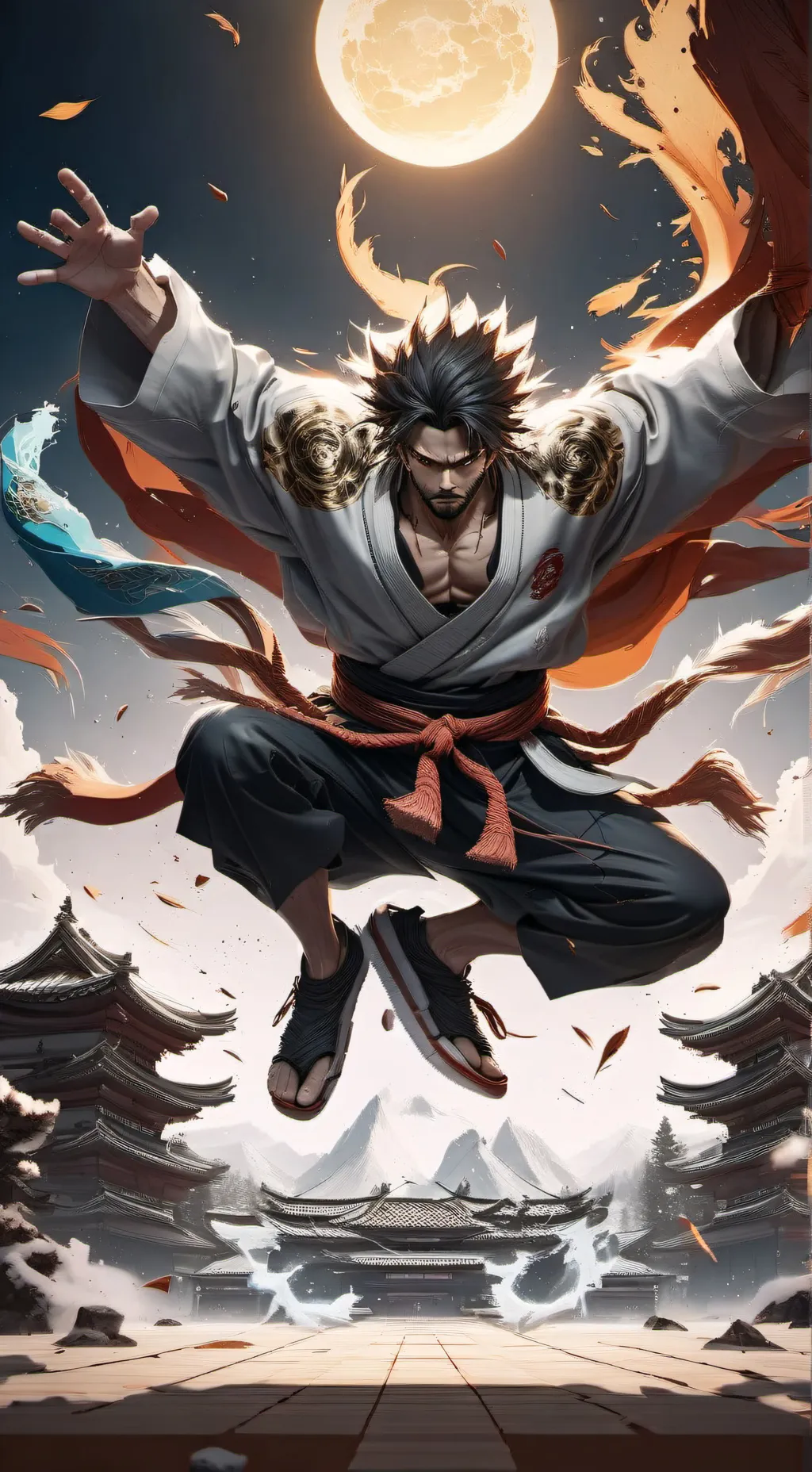 ai character: Cobra Kai background