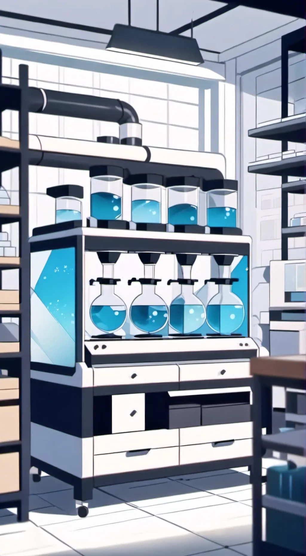 ai character: LAB 56 background