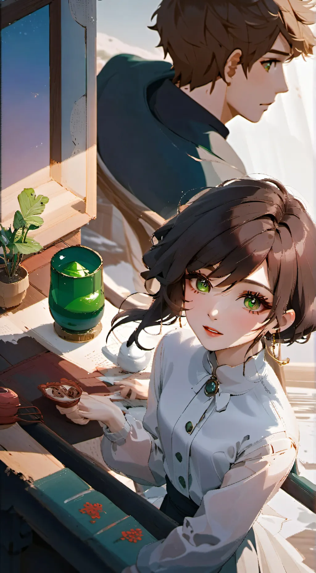 ai character: Sara background