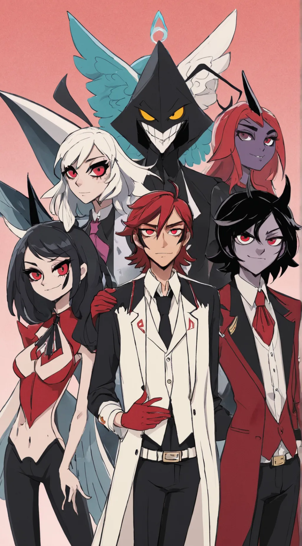 ai character: Hazbin Hotel background