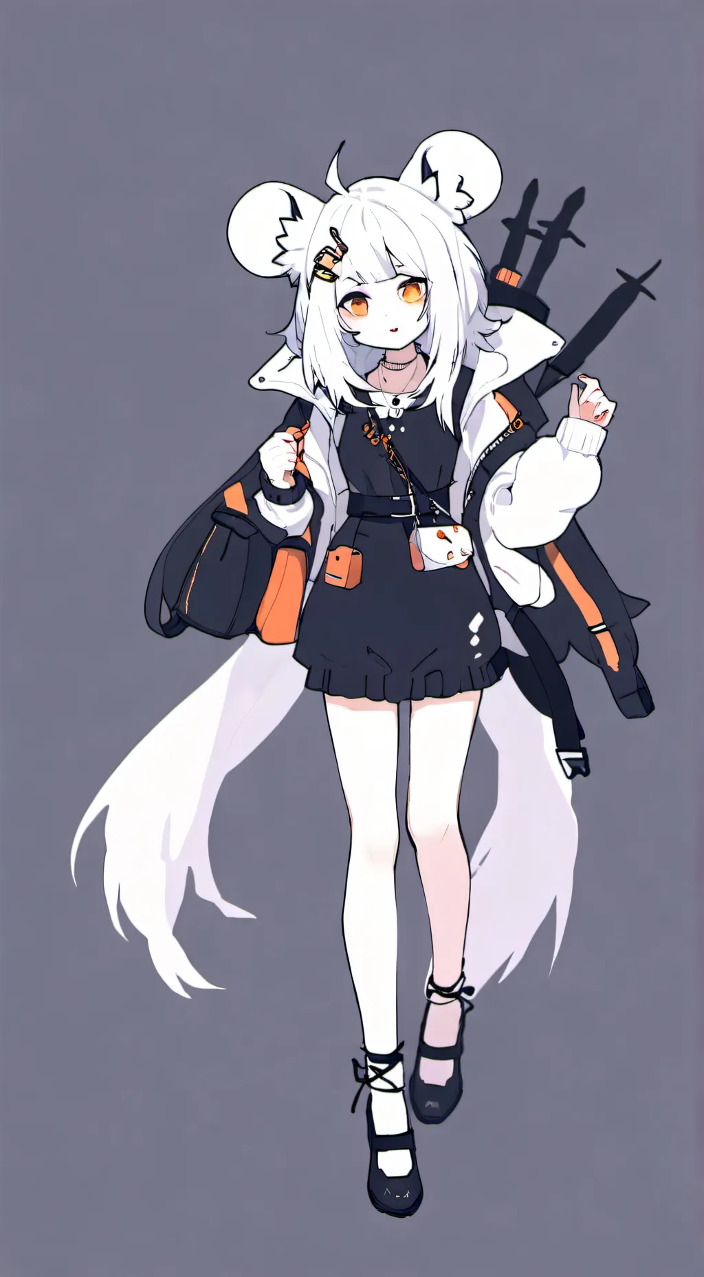 ai character: aurora  background