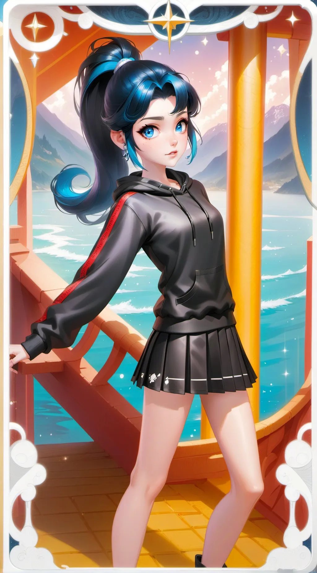 ai character: Iris background