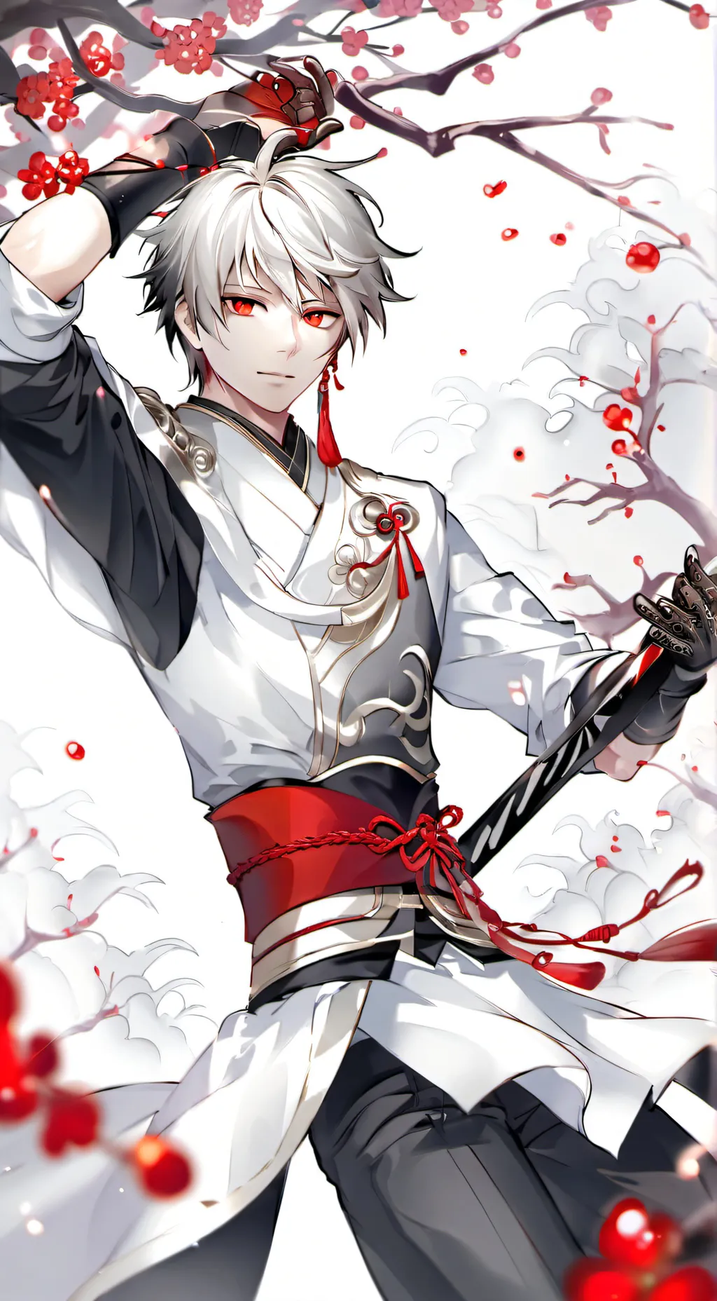 ai character: Kūsho shigaraki  background